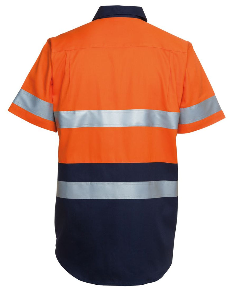 Rear view – Orange/Navy