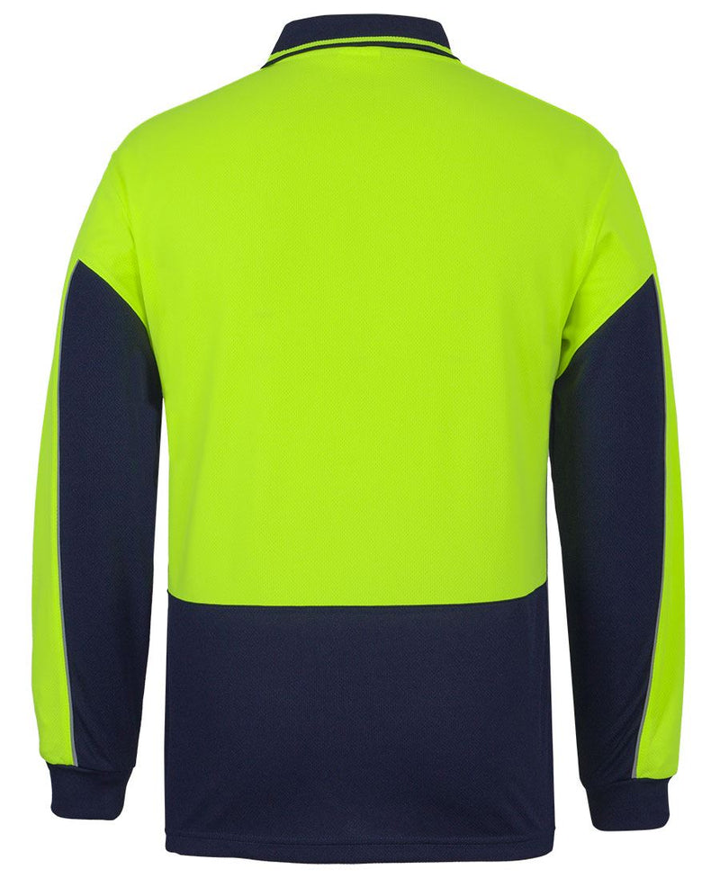 Rear view – Lime/Navy