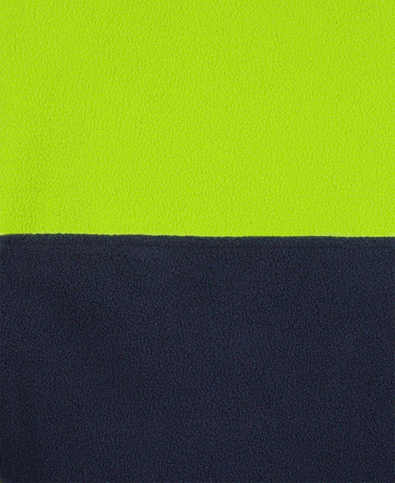 JB's Wear 6HVPE Hi Vis Full Zip Polar Fleece ZOOM