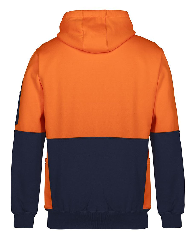 Rear view – Orange/Navy