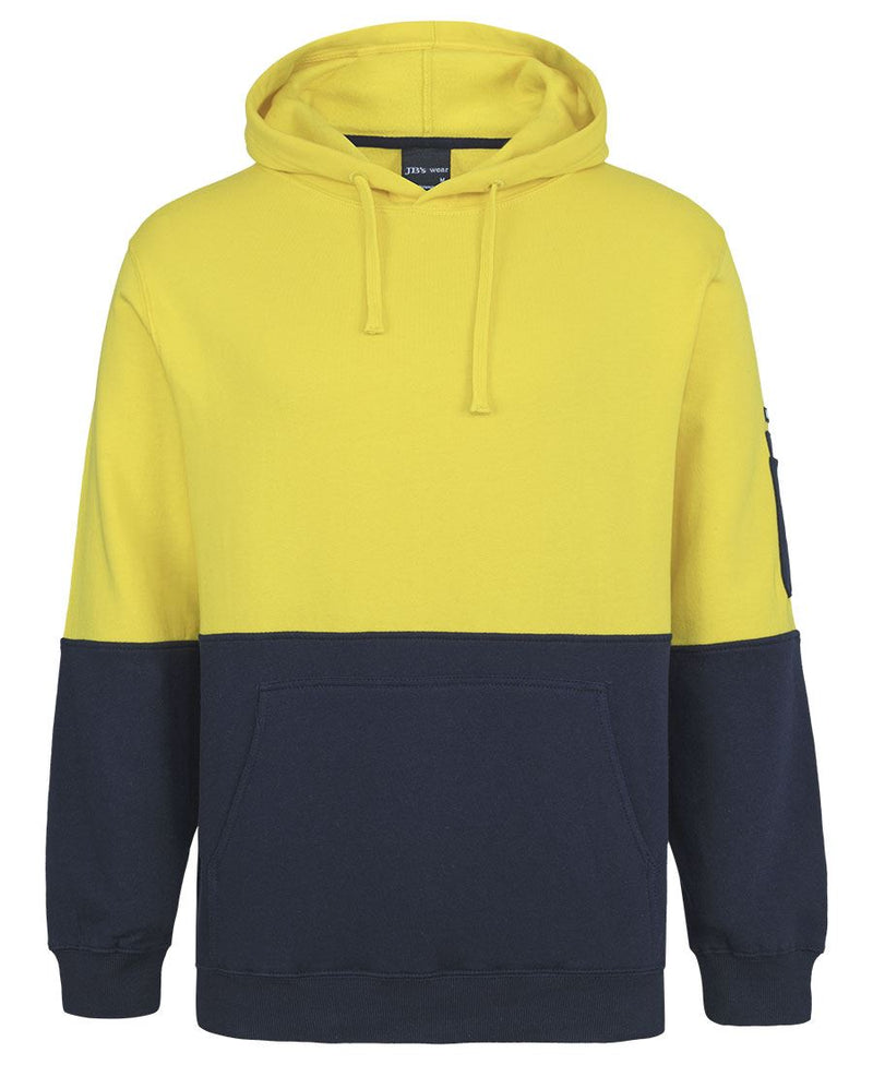 JB's Hi Vis 310 Cotton Pull Over Hoodie