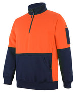 JB's Wear 6HVPZ Hi Vis 330G 1/2 Zip Fleece