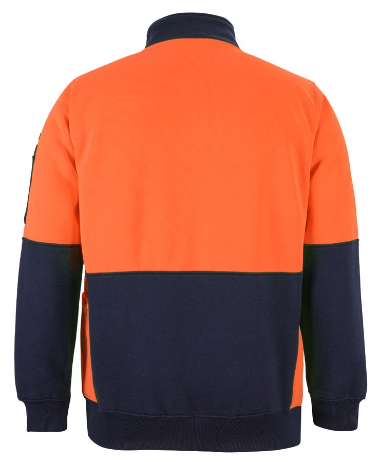 Rear view – Orange/Navy