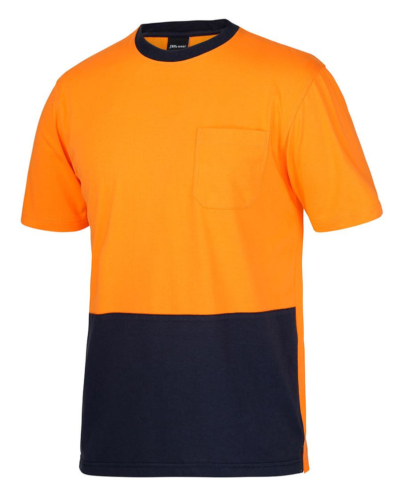 JB's Wear 6HVTC Hi Vis Cotton T-Shirt (4XL - 5XL)