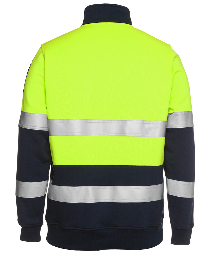 Hi Vis 1/2 Zip (D+N) Fleecy Sweat
