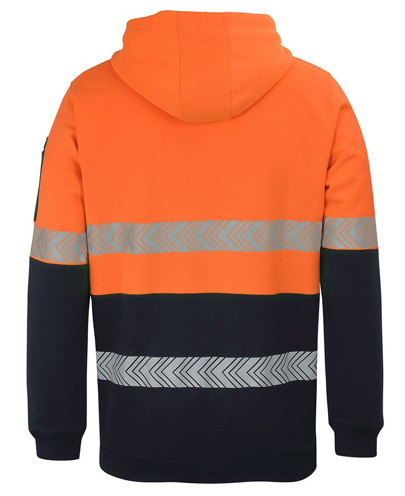Rear view – Orange/Navy