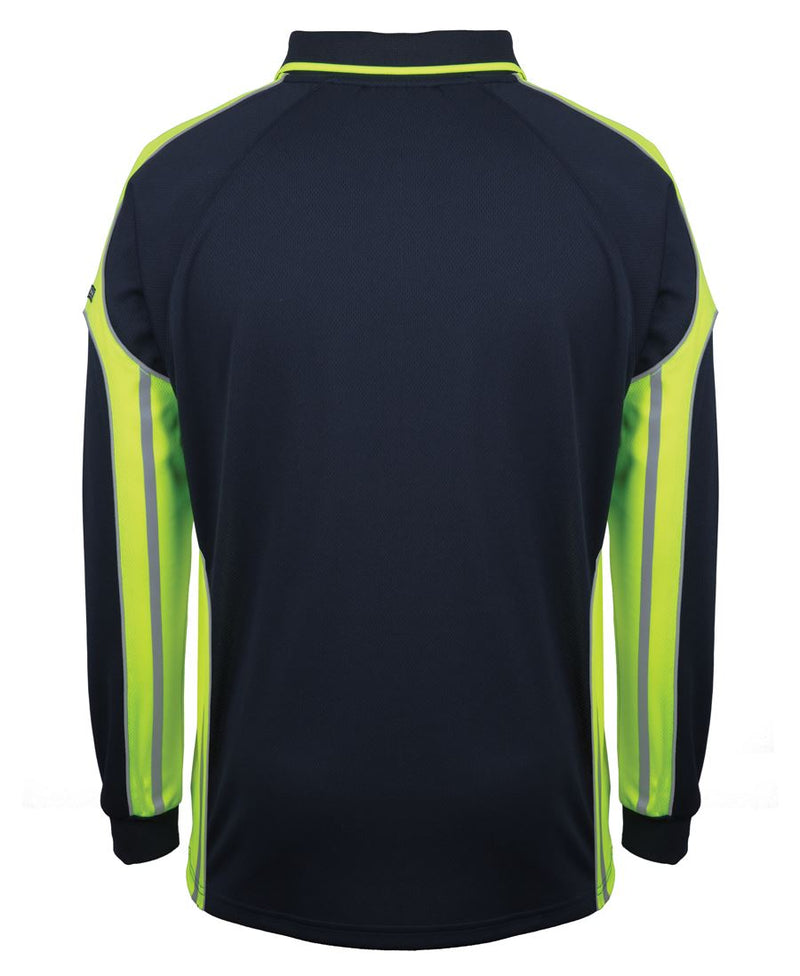 Rear view – Navy/Lime