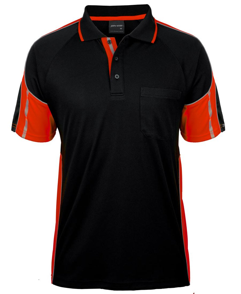 Black/Orange