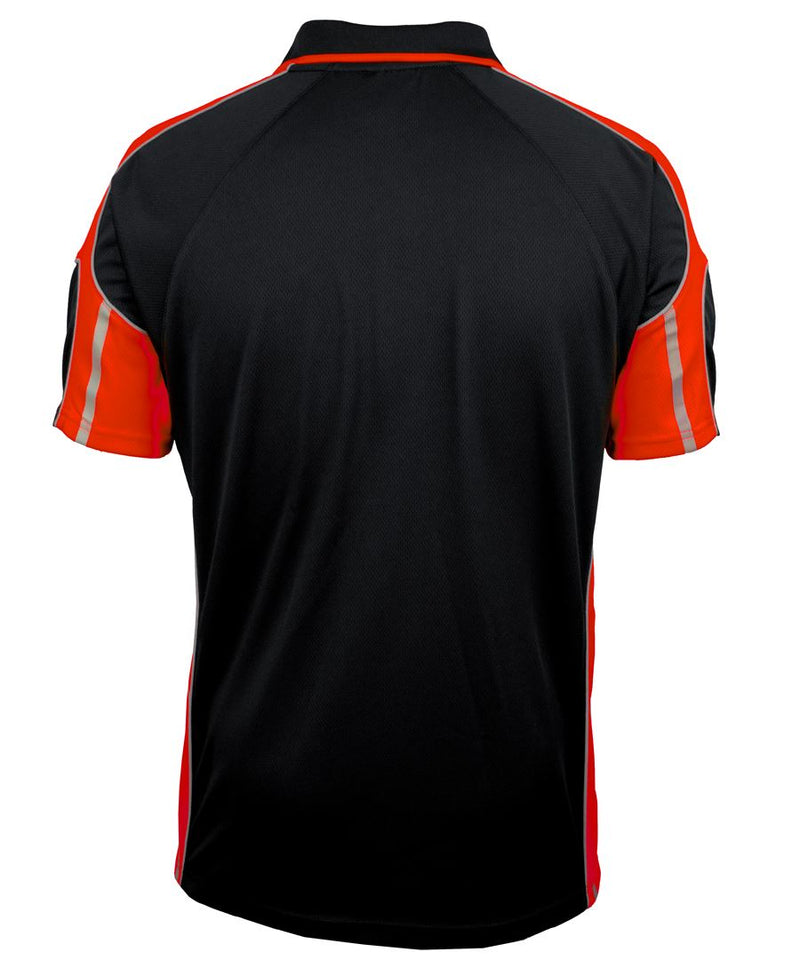 Rear view – Black/Orange