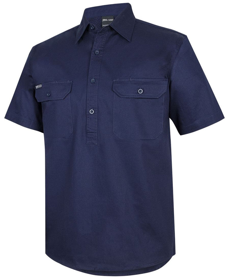 JB's Wear 6WKCF Close Front S/S 150g Work Shirt