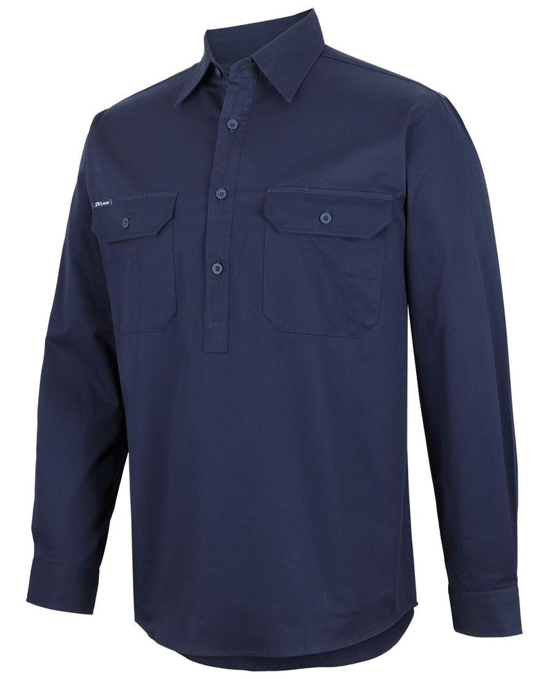 JB's Wear 6WLCF Close Front L/S 150g Work Shirt