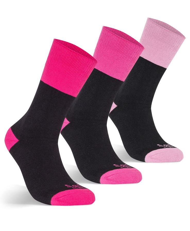 JB's Wear 6WWS3 Work Sock 3 Pack Ladies