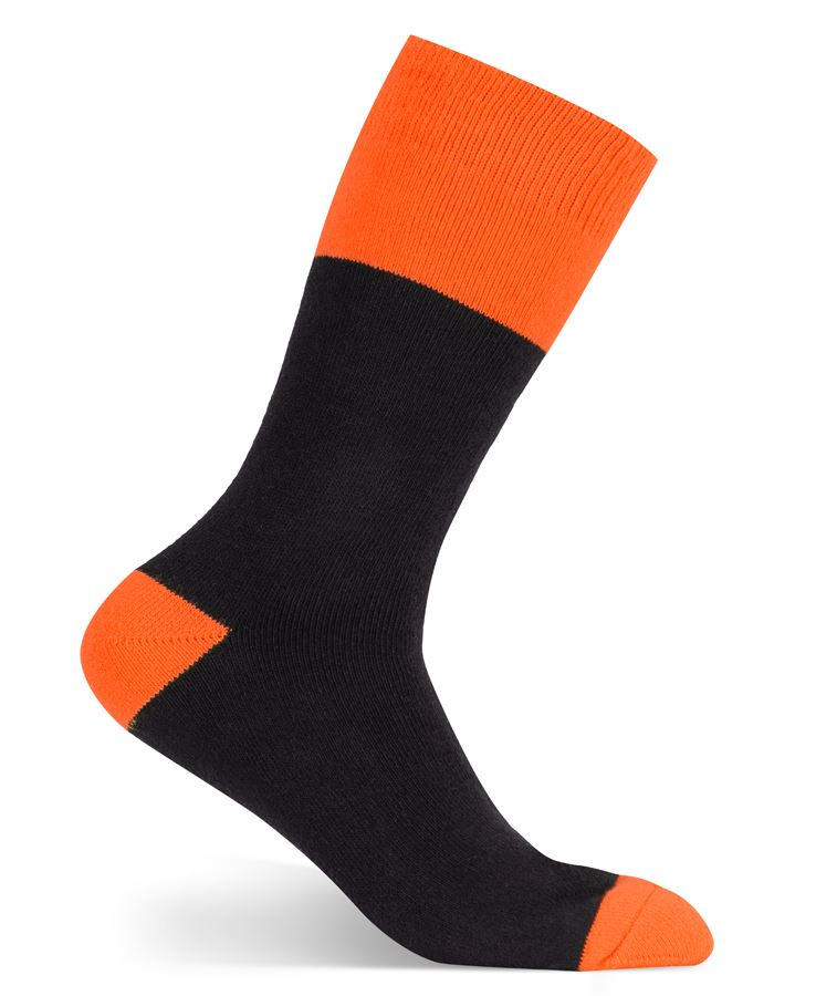 Black/Orange