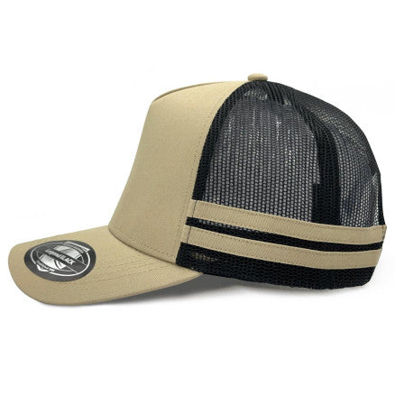 7050 Striped Trucker