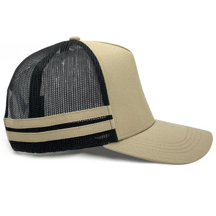 7050 Striped Trucker