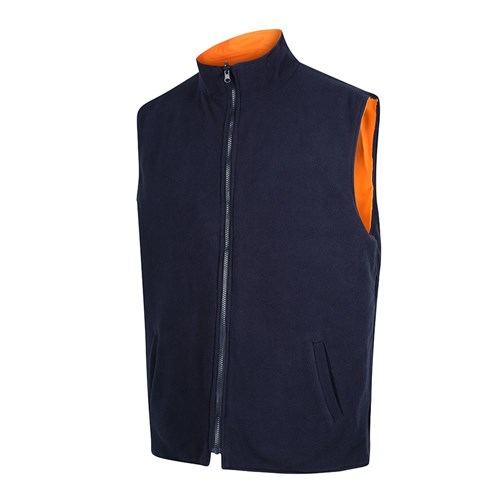 Hi Vis Reversible Vest With Reflective Tape
