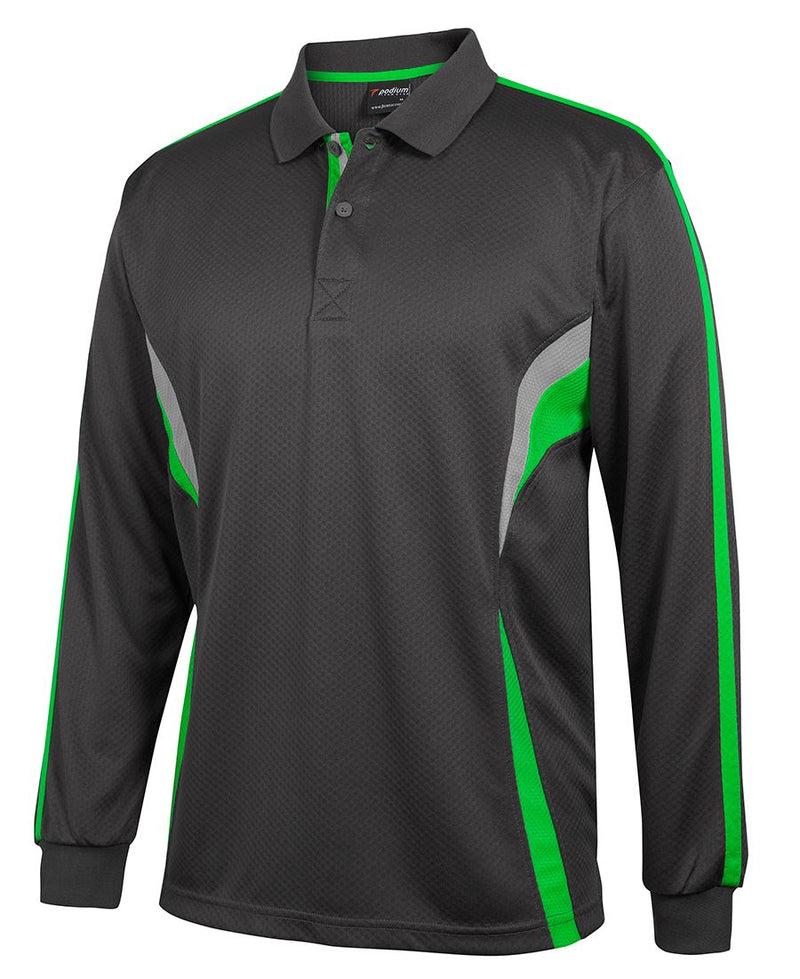 JB's Wear 7CLP Podium L/S Cool Polo