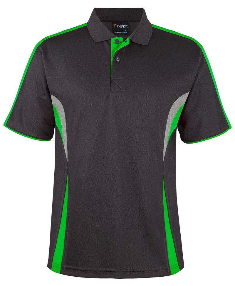Gunmetal/Pea Green/Grey