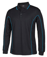 JB's Wear 7PIPL Piping Polo Long Sleeve Mens
