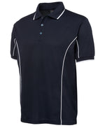 Piping Polo Mens (6/7XL only in Navy/White)