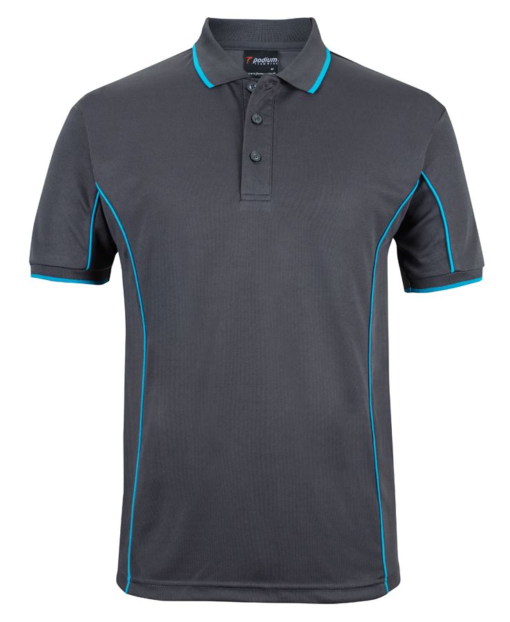 Charcoal/Aqua