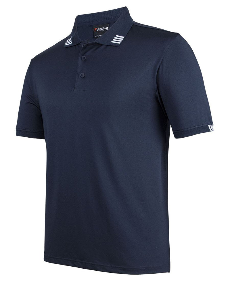 JB's Wear 7S4P Podium 4 Stripe S/S Stretch Polo
