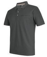 JB-7SPR JB's Wear Podium Recycled Polyester Pocket Polo