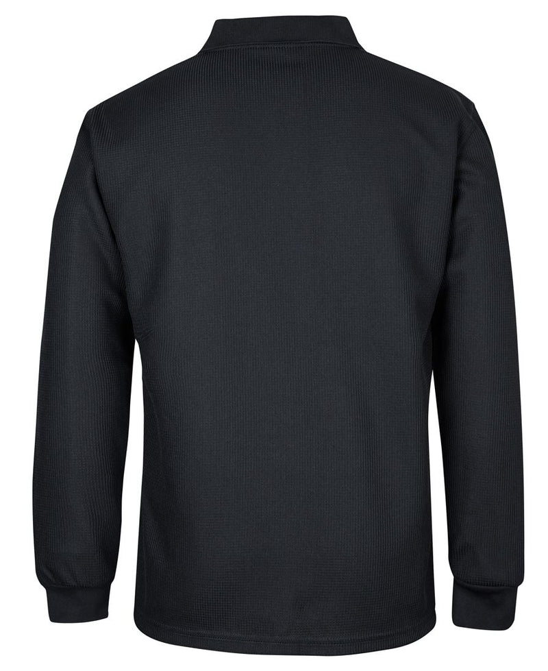 JB's Wear 7WPL PODIUM L/S WAFFLE POCKET POLO