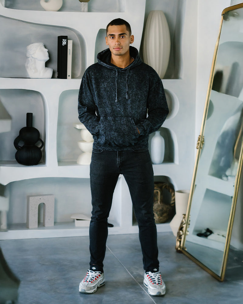 Colortone 8300 Mineral Wash Pullover Hoodie Unisex – product photo