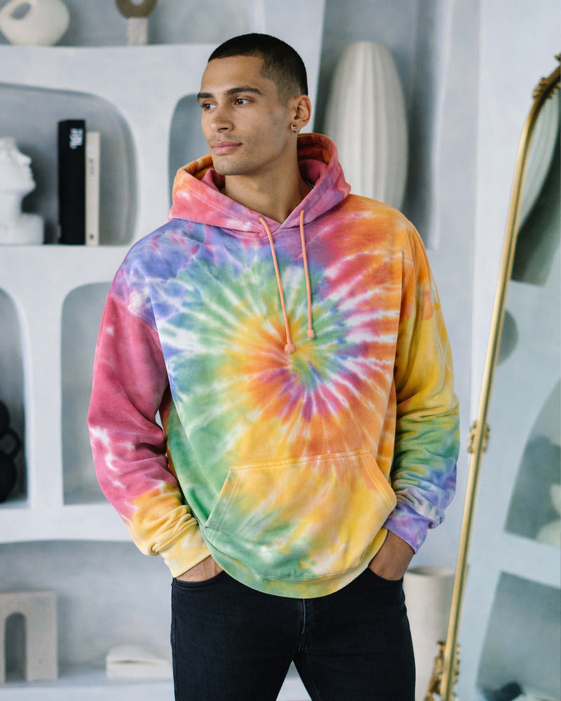 Colortone 8777 Spider Wash Pullover Hoodie Unisex – product photo
