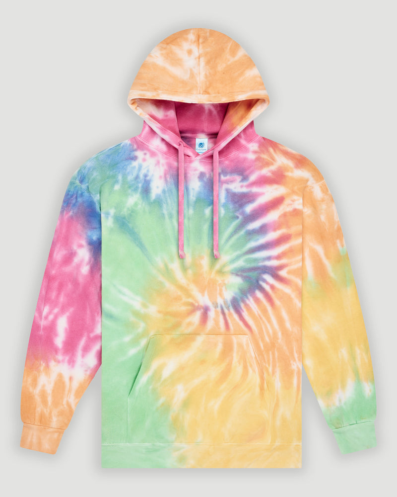 Colortone 8777 Spider Wash Pullover Hoodie Unisex – product photo