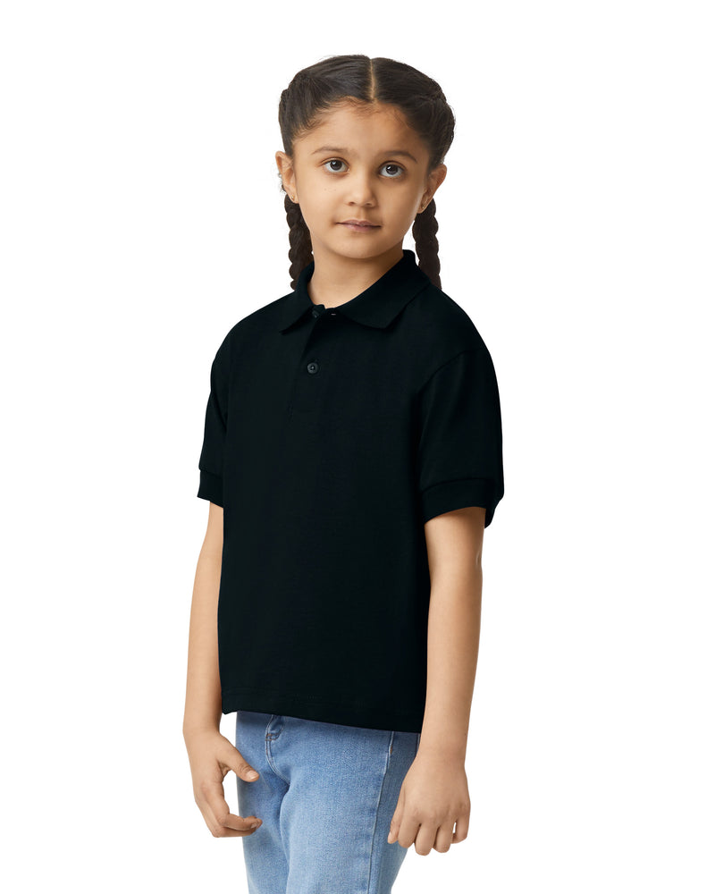 Gildan DryBlend 8800B Polo Shirt Kids – side view
