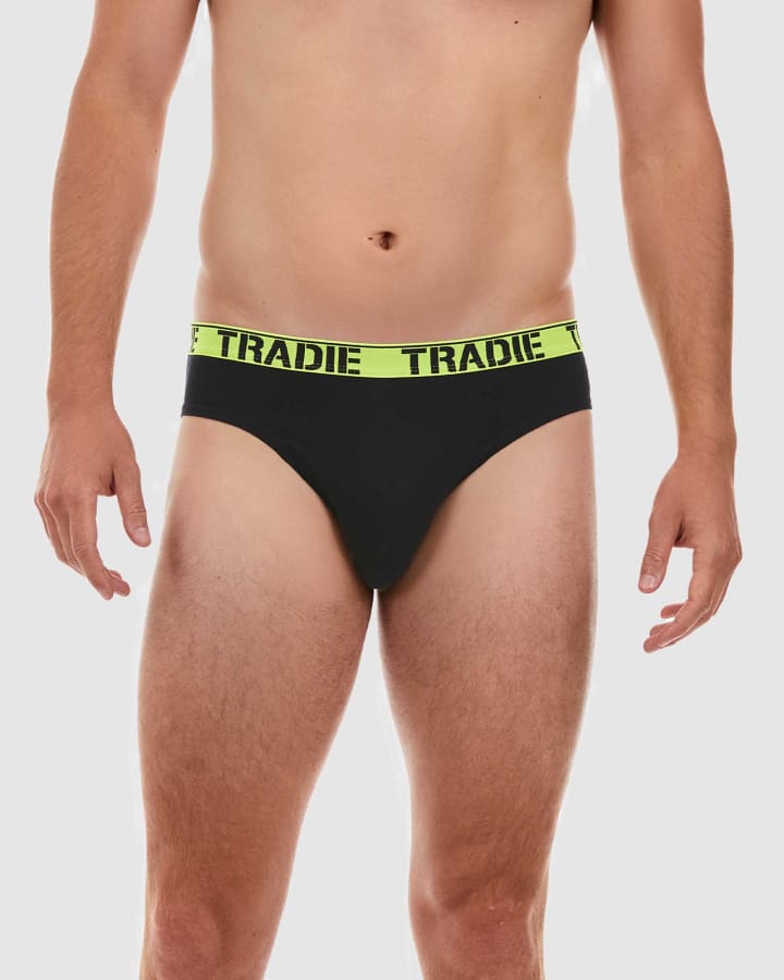Tradie MJ1958SB3 Big Fella 3 Pack Brief Mens – product photo