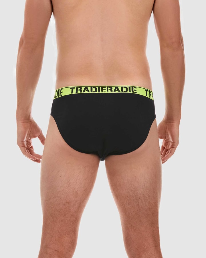 Tradie MJ1958SB3 Big Fella 3 Pack Brief Mens – product photo