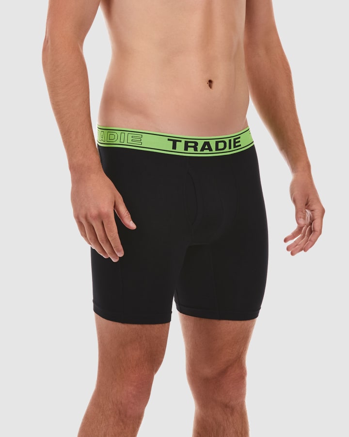 Tradie MJ4584SK Bamboo No Chafe Long Leg Trunk Mens – product photo