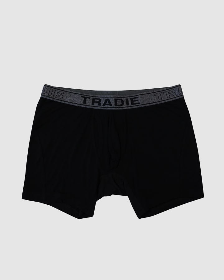 Tradie MJ4624SK Bamboo No Chafe Mid Leg Trunk Mens – product photo