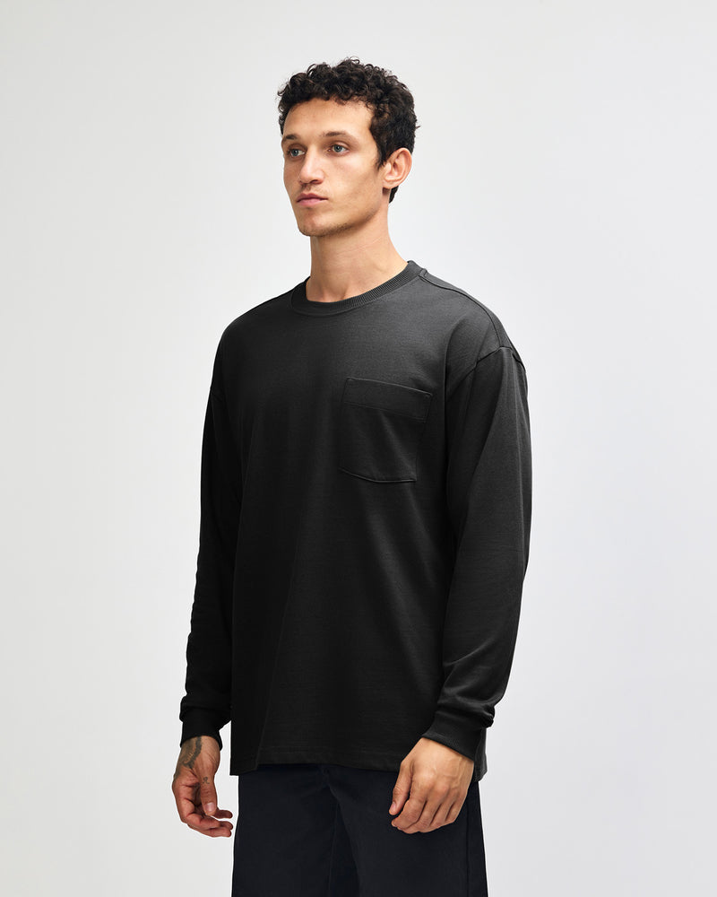 American Apparel 9410 Long Sleeve T-Shirt Unisex – rear view