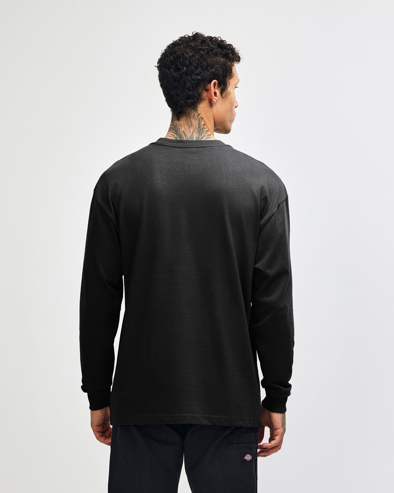 American Apparel 9410 Long Sleeve T-Shirt Unisex – rear view