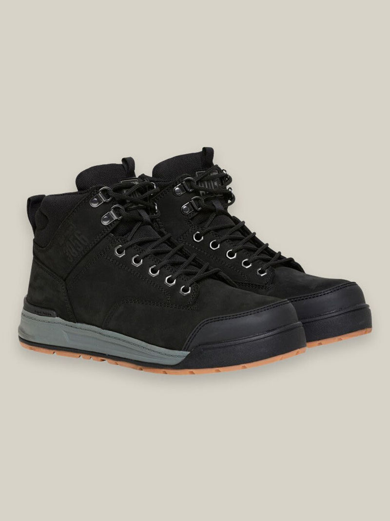 3056 LACE UP & SIDE ZIP STEEL TOE SAFETY BOOT - MENS