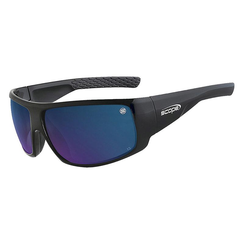 Blue Mirror - Gunmetal Frame