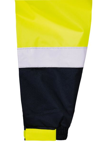 Taped Two Tone Hi Vis Rain Shell Jacket