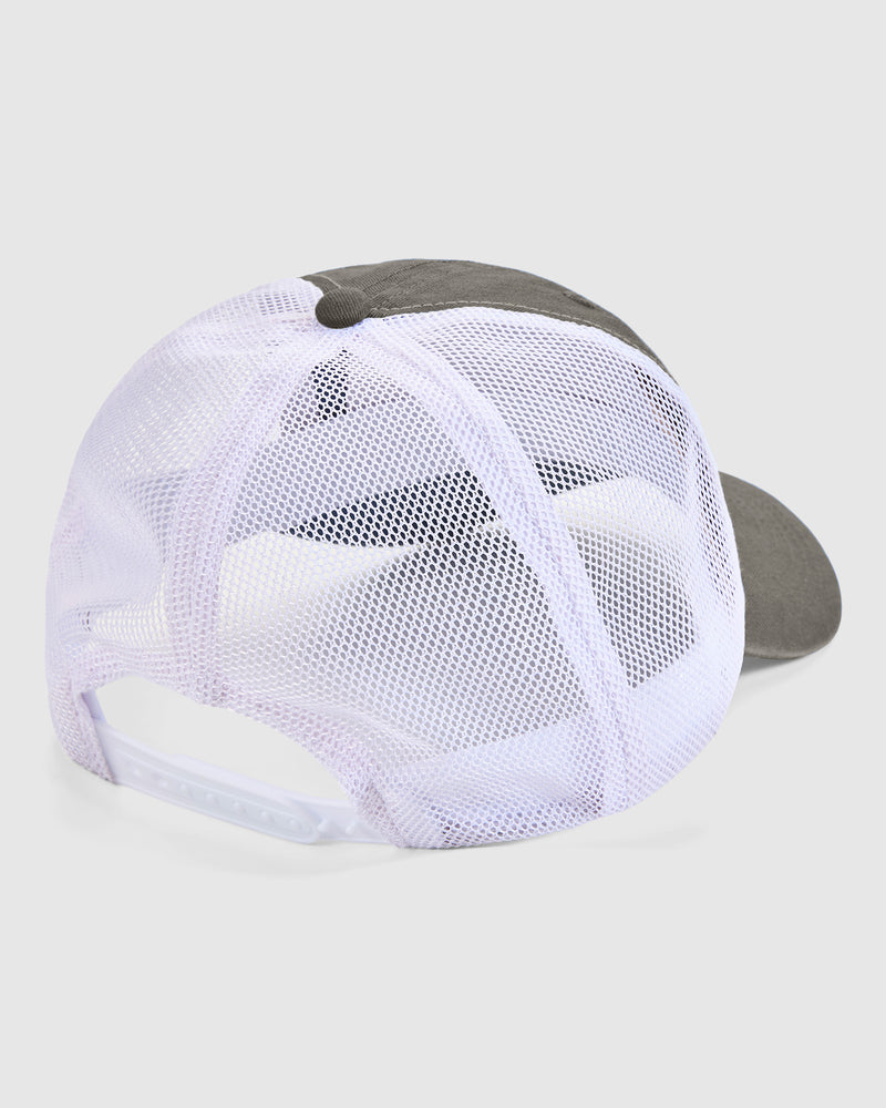 American Apparel AA601 Washed Trucker Cap – rear view