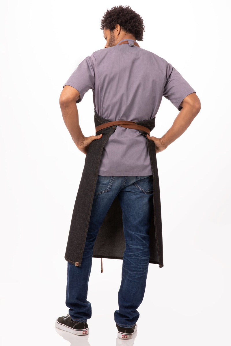 Chef Works AB036 Memphis Chefs Bib Apron – product photo
