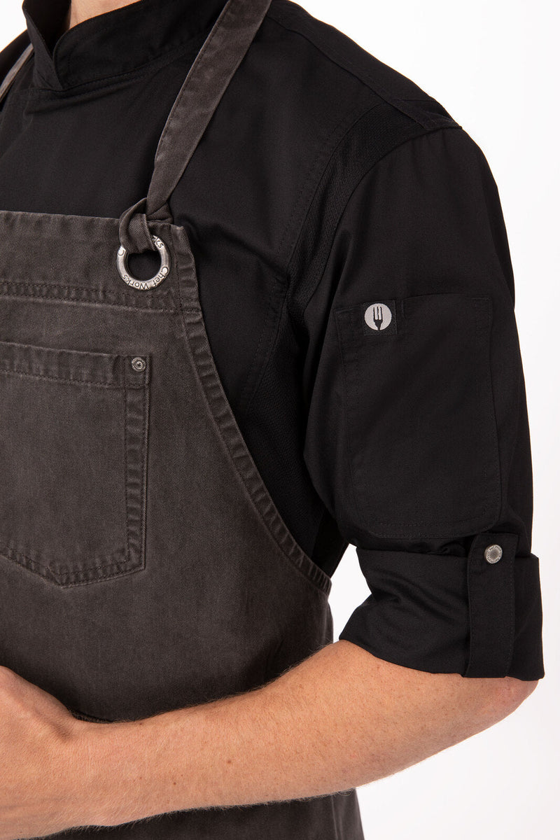 Chef Works ABCAQ004 Dorset Chefs Bib Apron – product photo