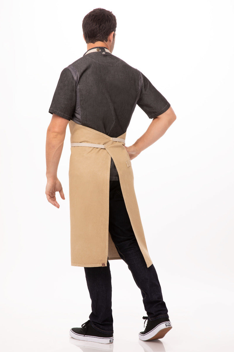 Chef Works ABCCD006 Austin Chefs Bib Apron – product photo