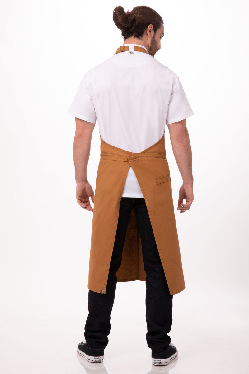 Chef Works ABCKV003 Rockford Chefs Bib Apron – product photo