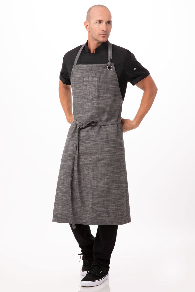 Chef Works ABCXX002 Corvallis Chefs Bib Apron – product photo