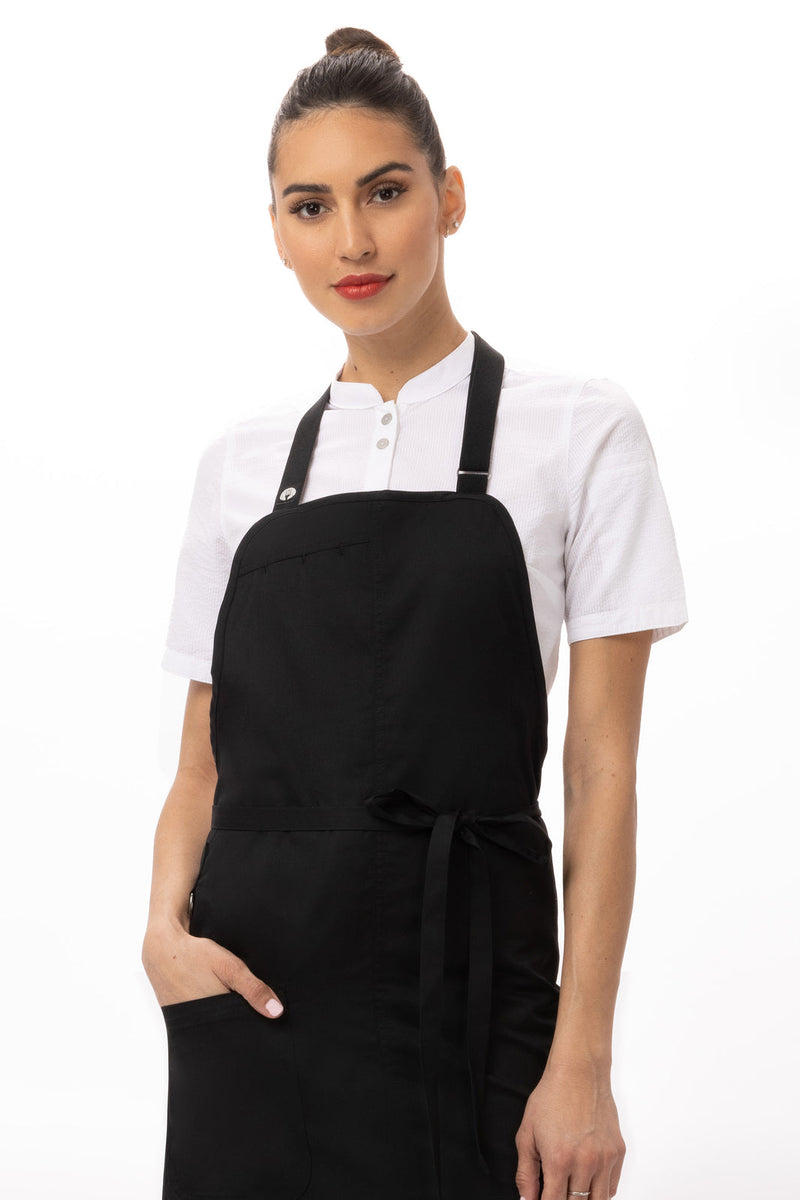 Chef Works ABN05 Brio Bib Apron – product photo