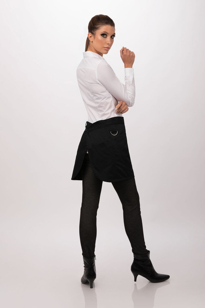 Chef Works AHN05 Largo Half Bistro Apron – product photo
