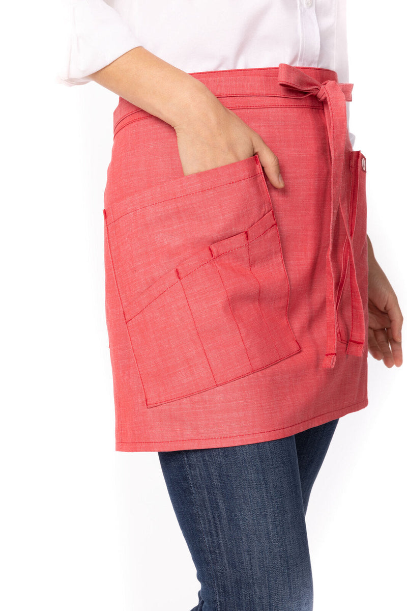 Chef Works AHN06 Medford Half Bistro Apron – product photo